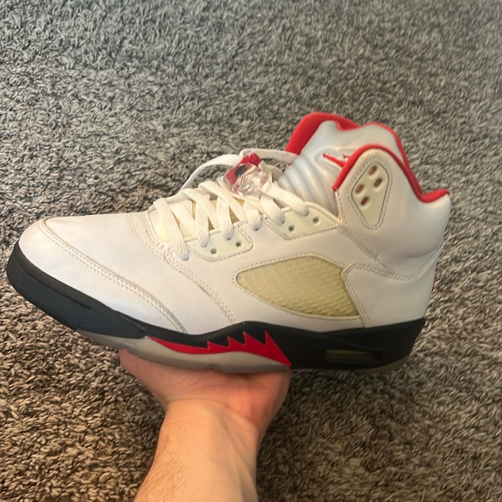 jordan 5 fire red